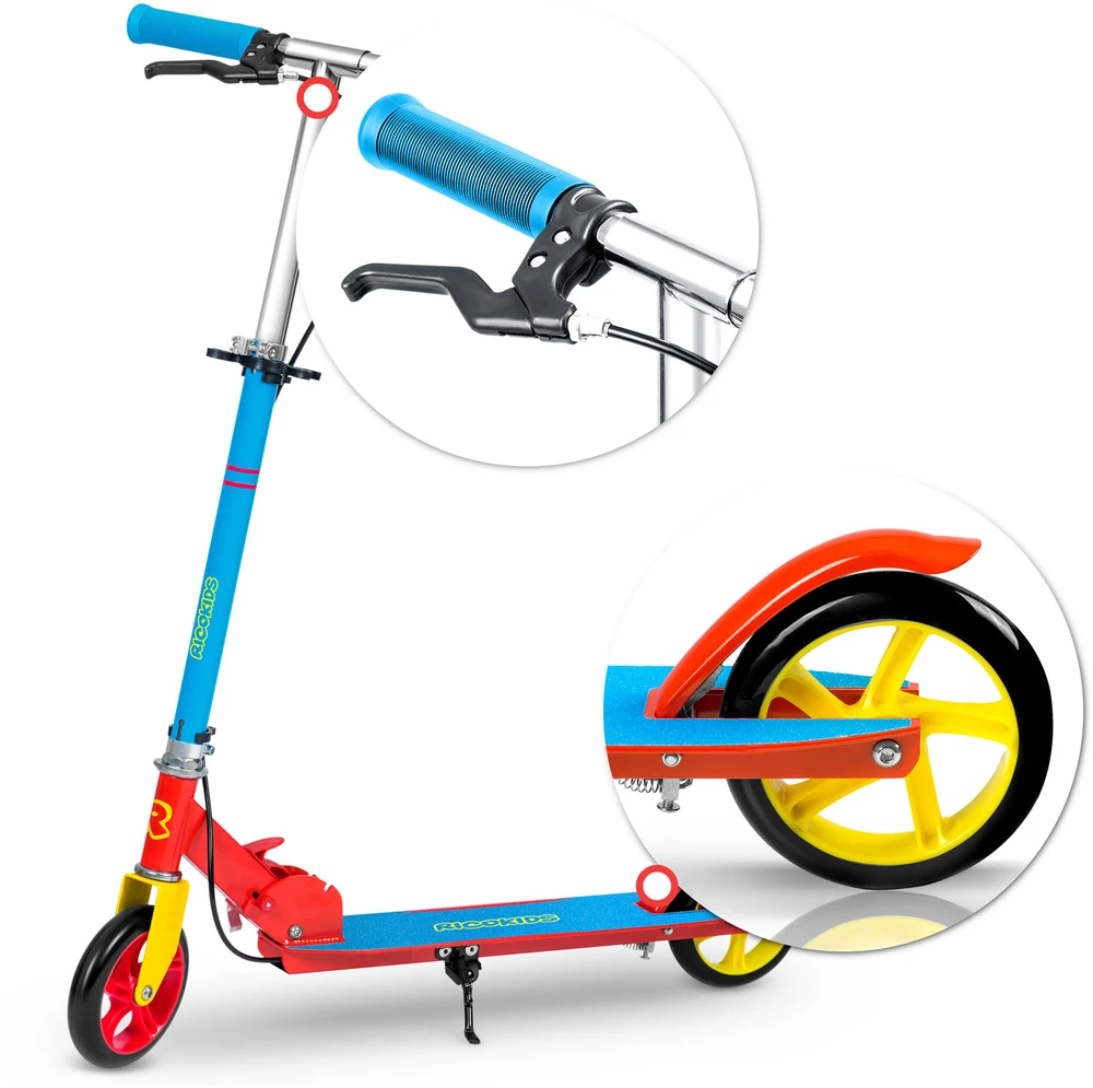 Kodi Scooter mėlynas ir raudonas Ricokids