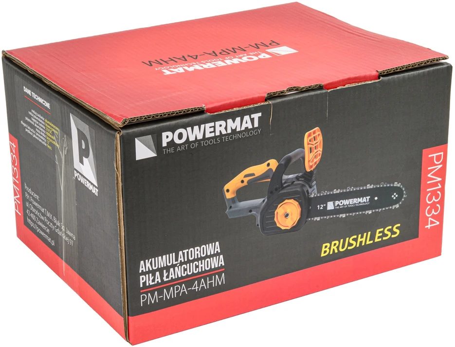 Akumuliatorinis grandininis pjūklas PowerMat PM1334