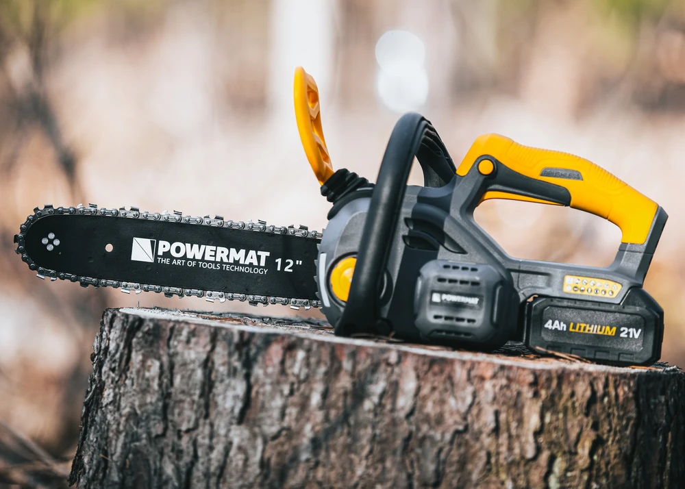Akumuliatorinis grandininis pjūklas PowerMat PM1334