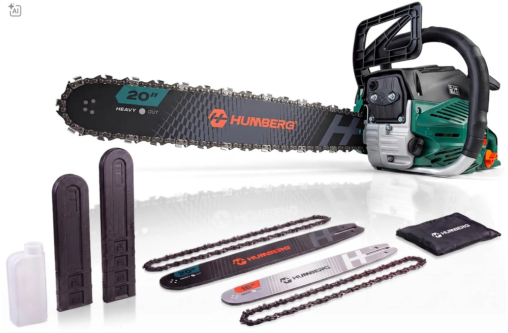Benzininis grandininis pjūklas Humberg HM-665, 16