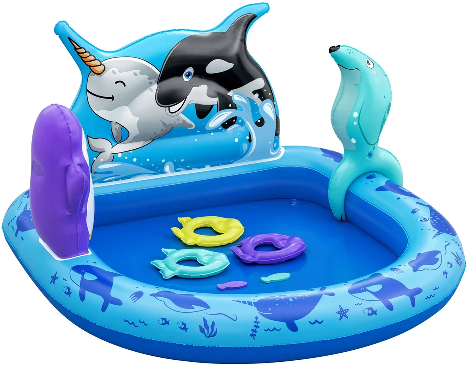 Pripučiamas baseinas BESTWAY POLAR PALS, 34 x 131 x 73 cm