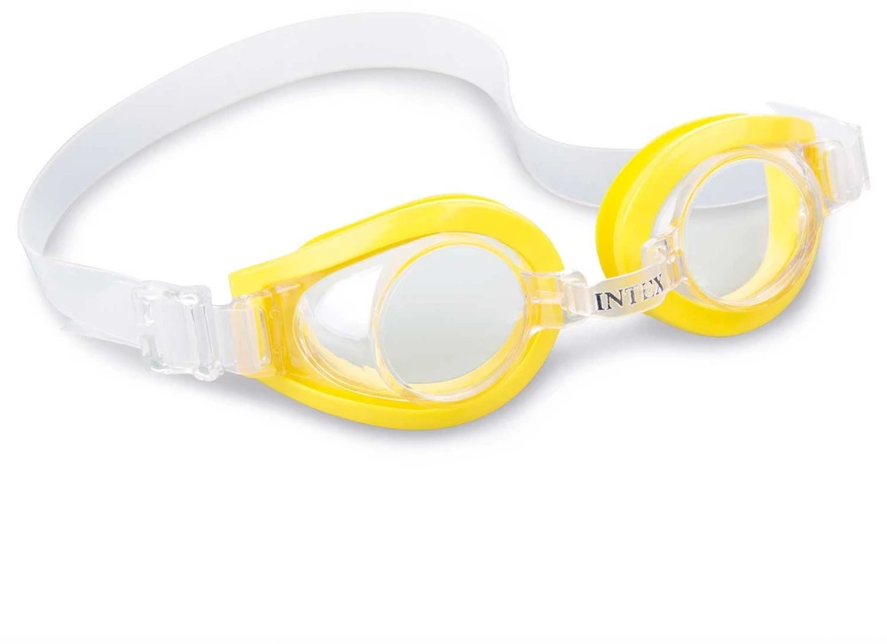 Plaukimo akiniai vaikams Intex 55602 geltoni