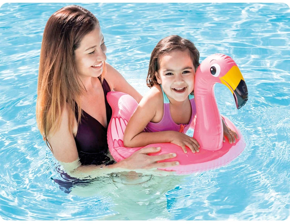 INTEX 59220 Flamingo plaukimo ratas