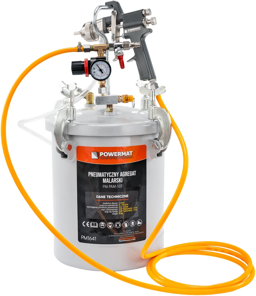 Powermat PNEUMATINIS ŠLIFAVIMO ĮRENGINYS PM-PAM-10T