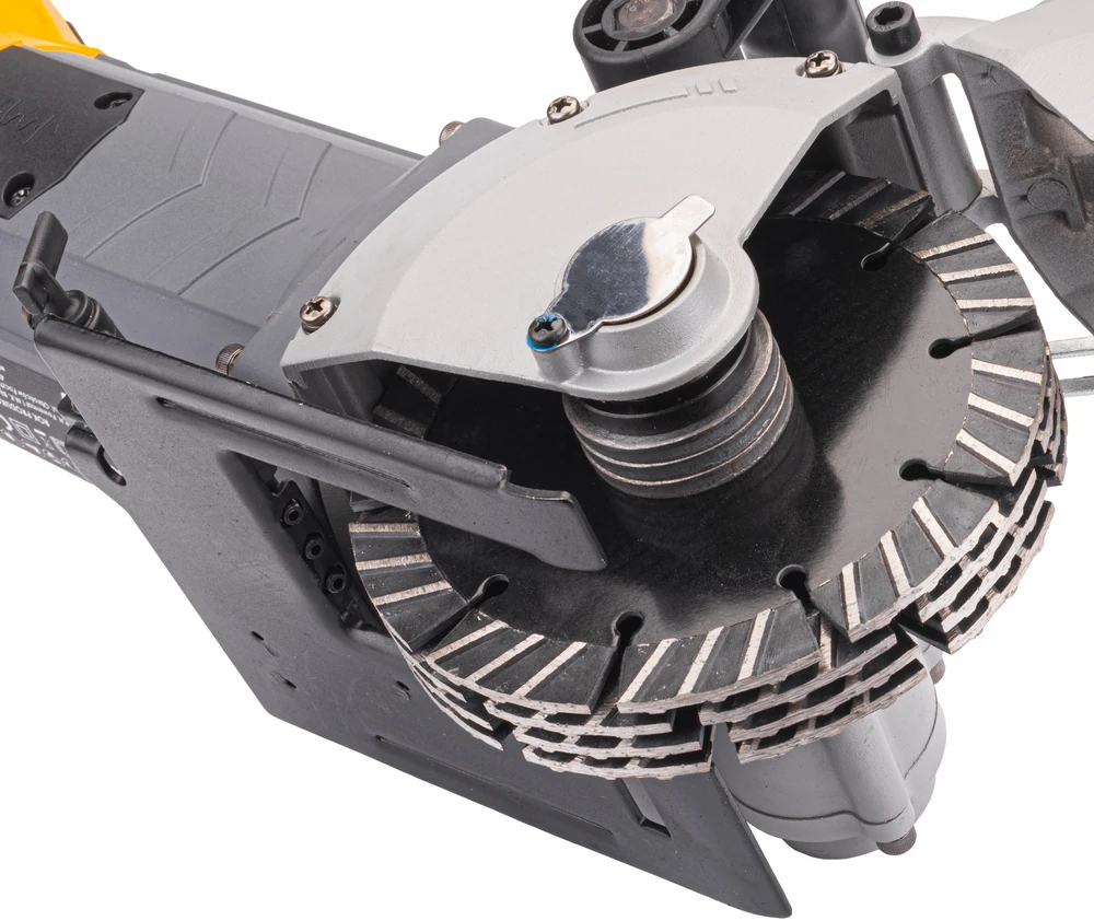 Mūro freza – vagapjovė POWERMAT PM0908 su priedais