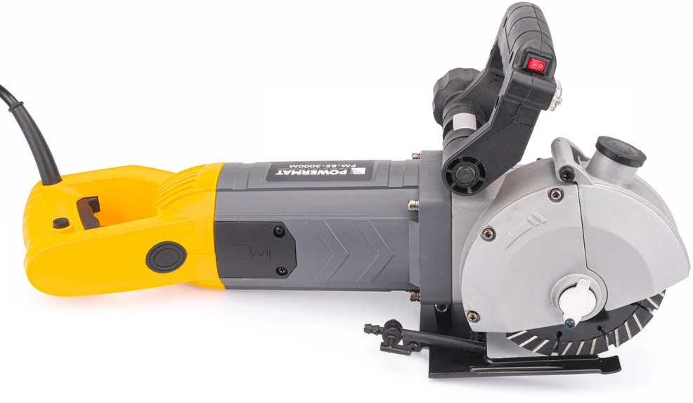 Mūro freza – vagapjovė POWERMAT PM0908 su priedais