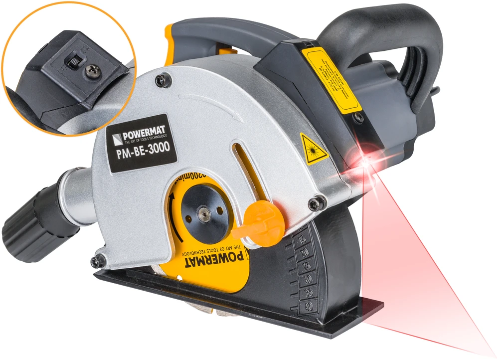 Mūro freza POWERMAT 3000W