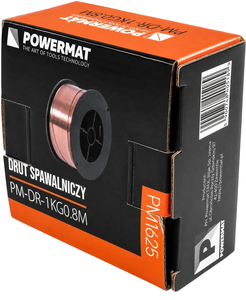 Powermat Suvirinimo viela 0,8 mm 1kg PM-DR-1KG0.8M