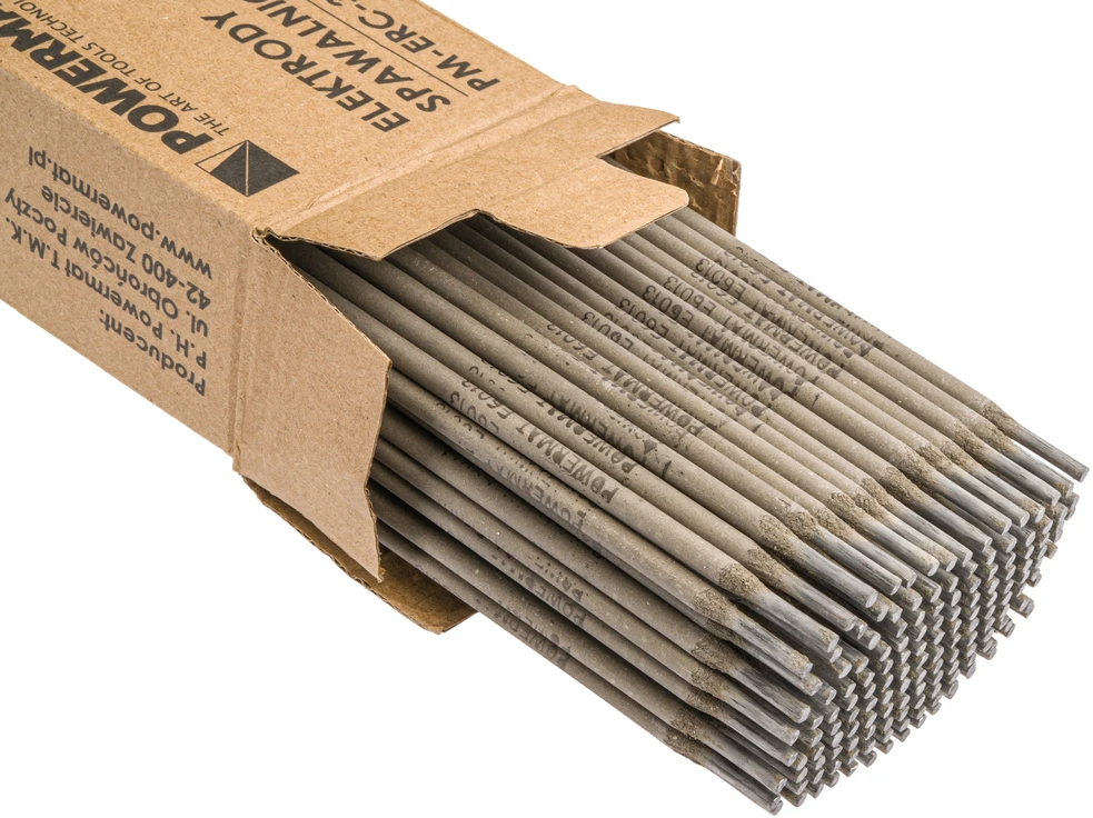 Powermat RUTILINĖS SUVIRINIMO ELEKTRODAI 3,25mm 5KG ELEKTRODAS SKIRTI MMA SUVIRINIMUI PM1254
