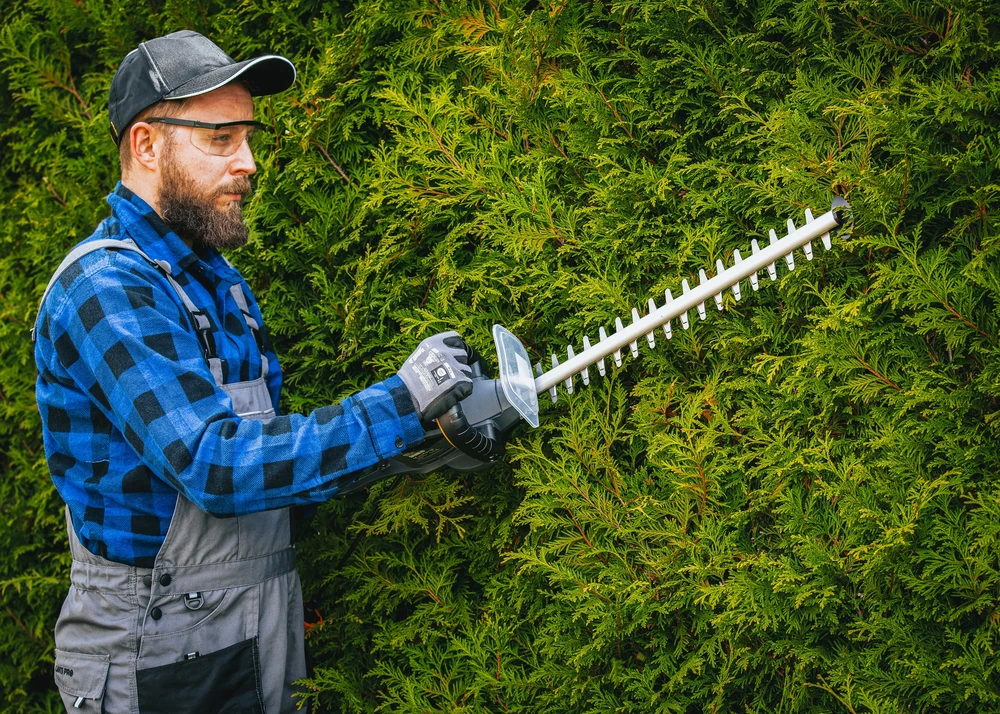 Powermat Elektrinės gyvatvorių žirklės, 1600W, 510mm ašmenų ilgis, sodui, šakoms, krūmams, galingos elektrinės žirklės