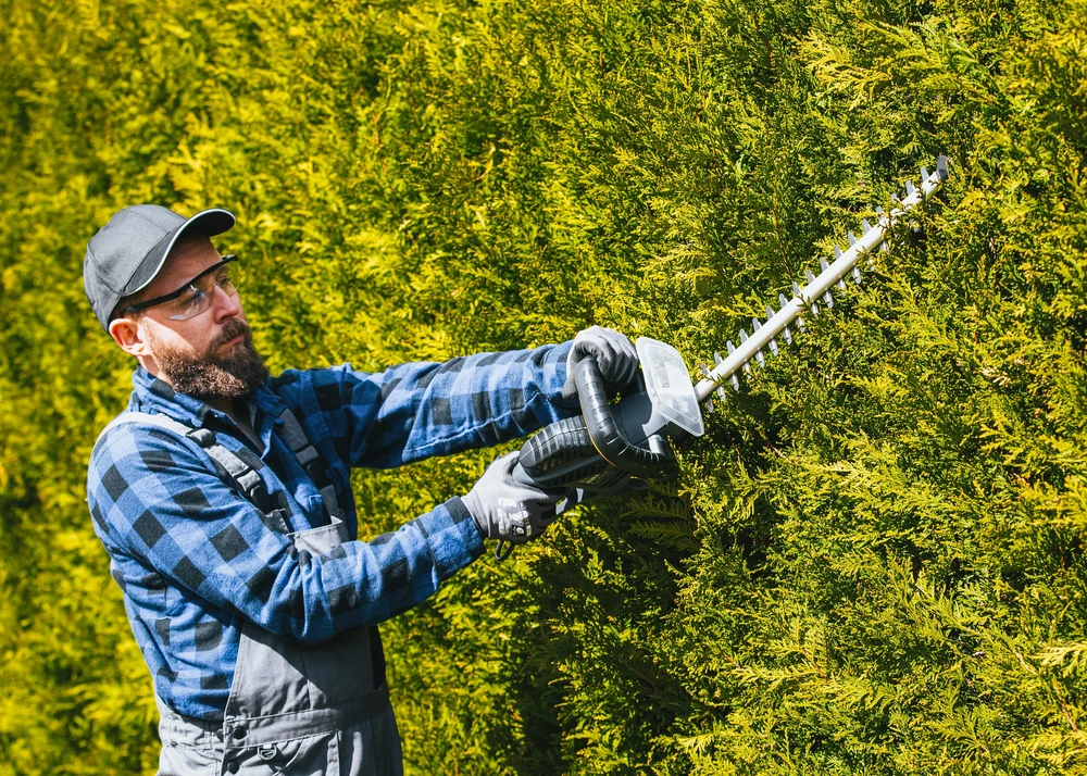 Powermat Elektrinės gyvatvorių žirklės, 1600W, 510mm ašmenų ilgis, sodui, šakoms, krūmams, galingos elektrinės žirklės