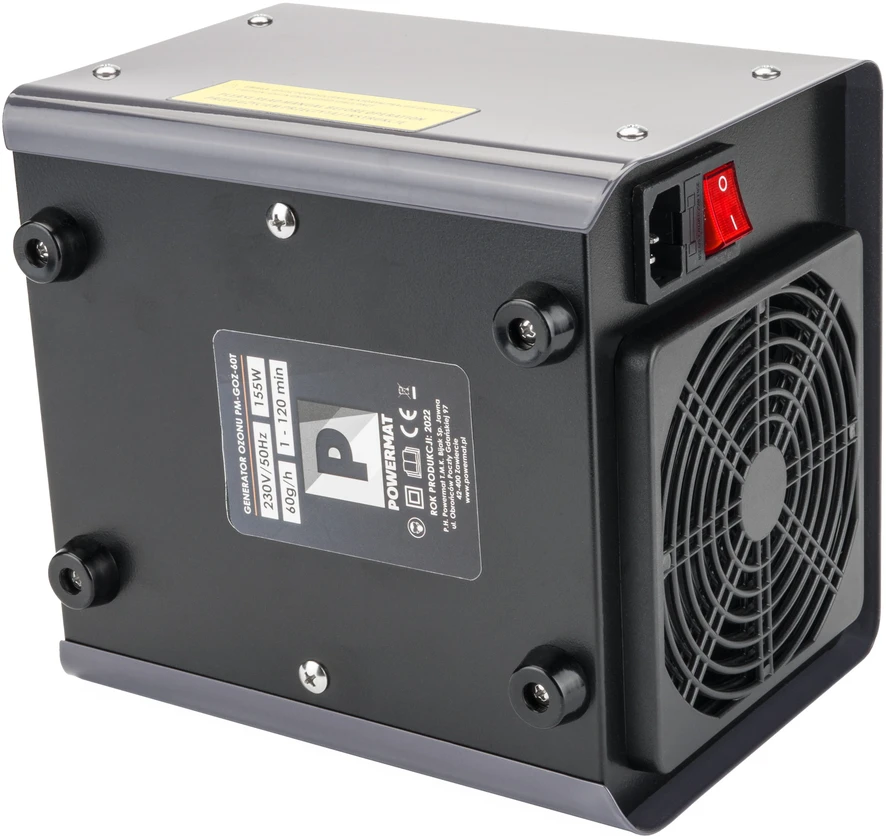 Powermat Ozono generatorius namams, didelės koncentracijos 60g/h, oro valytuvas, kvapų naikintojas, patalpų sterilizatorius