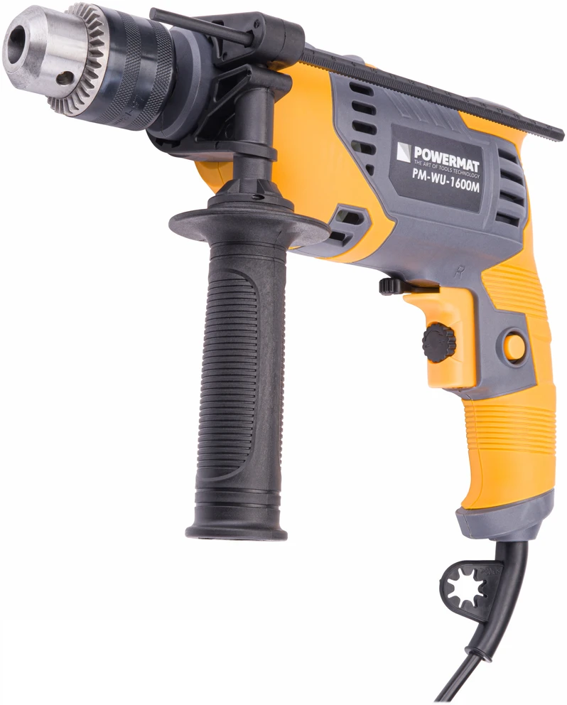 Powermat Gręžtuvas elektrinė smūginis 1600W PM-WU-1600M