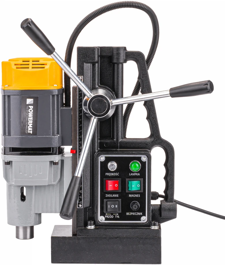 Powermat MAGNETINĖ gręžimo sriegimo staklės 2100W 50mm MT3 MT2 PM-WM-2100T