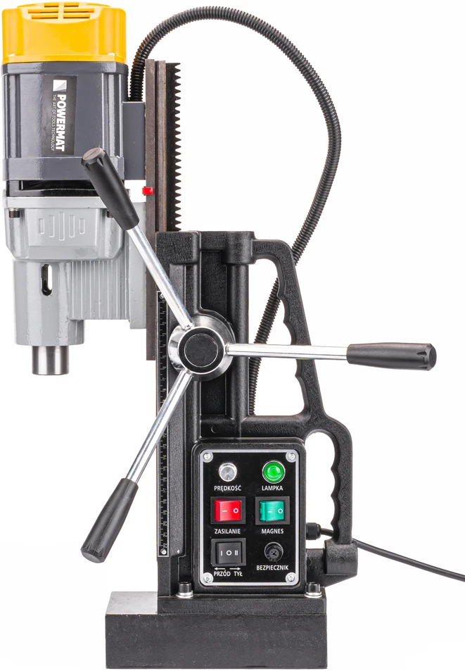 Powermat MAGNETINĖ gręžimo sriegimo staklės 2100W 50mm MT3 MT2 PM-WM-2100T