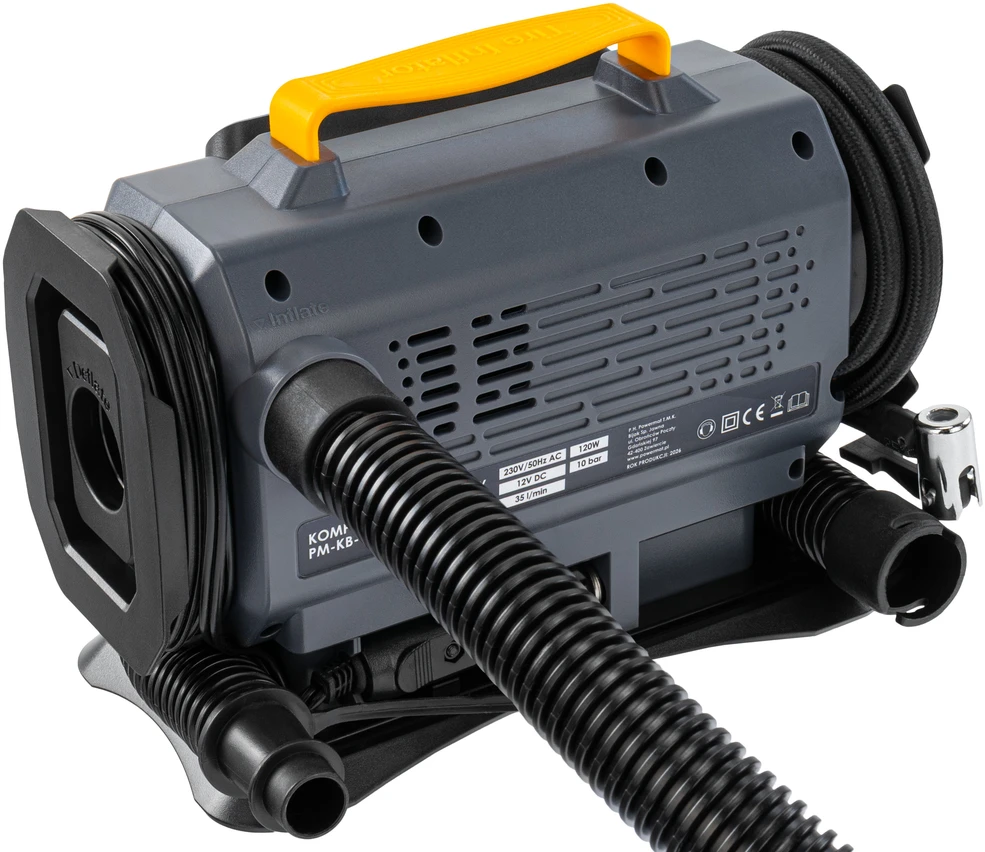 Powermat AUTOMOBILINIS KOMPRESORIUS 1200W 12V / 230V PM-KB-150T