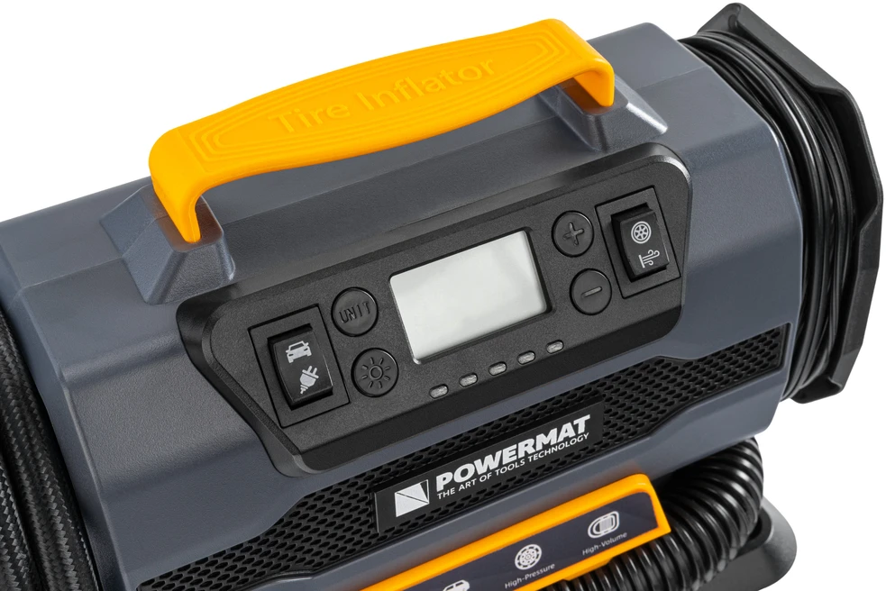Powermat AUTOMOBILINIS KOMPRESORIUS 1200W 12V / 230V PM-KB-150T