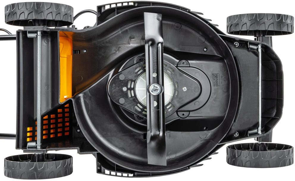 Powermat Akumuliatorinė vejapjovė, 20 V, 320 mm pjovimo plotis, su 2x 4 Ah akumuliatoriais, sodo priežiūrai, lengva naudoti