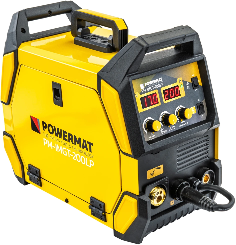 Powermat Inverterinis suvirinimo aparatas MIGOMAT PM-IMGT-200LP
