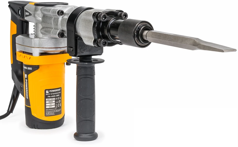 Atskėlimo plaktukas POWERMAT PM-MWB-2800 HEX SDS