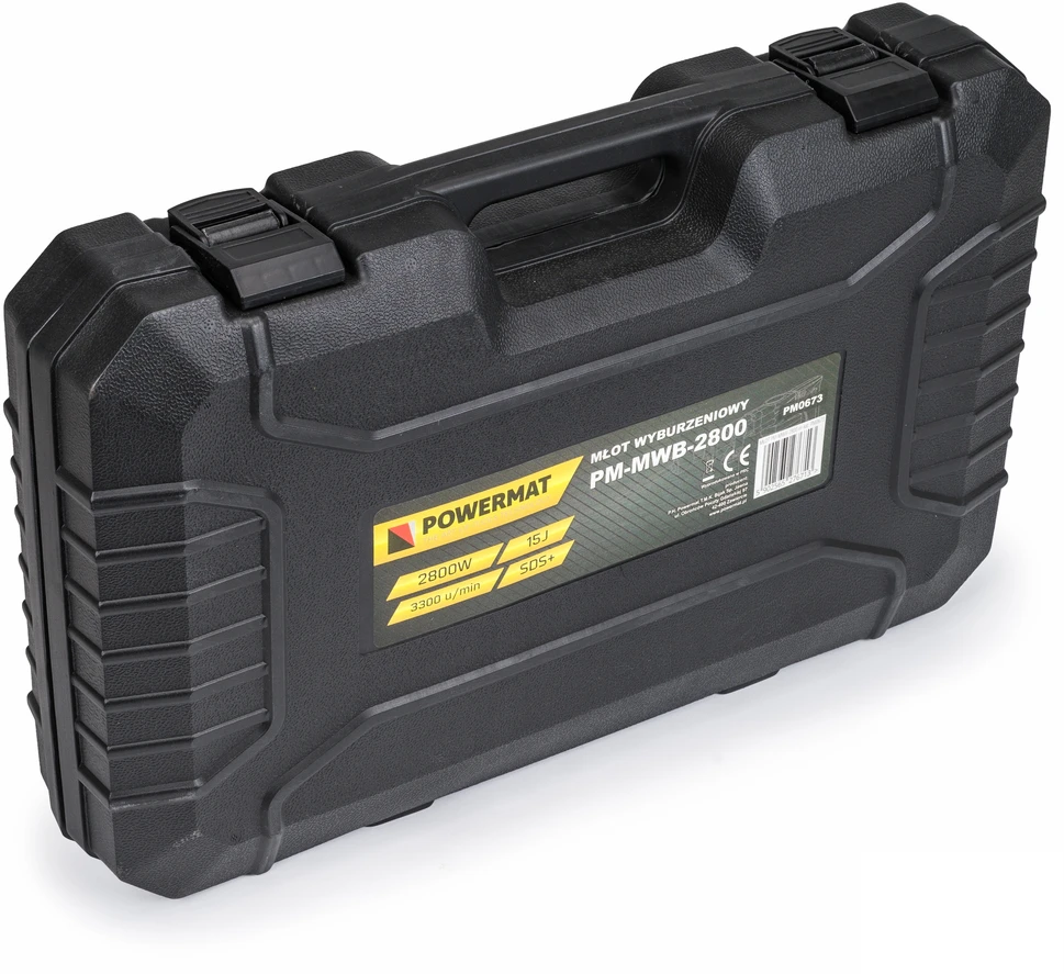 Atskėlimo plaktukas POWERMAT PM-MWB-2800 HEX SDS