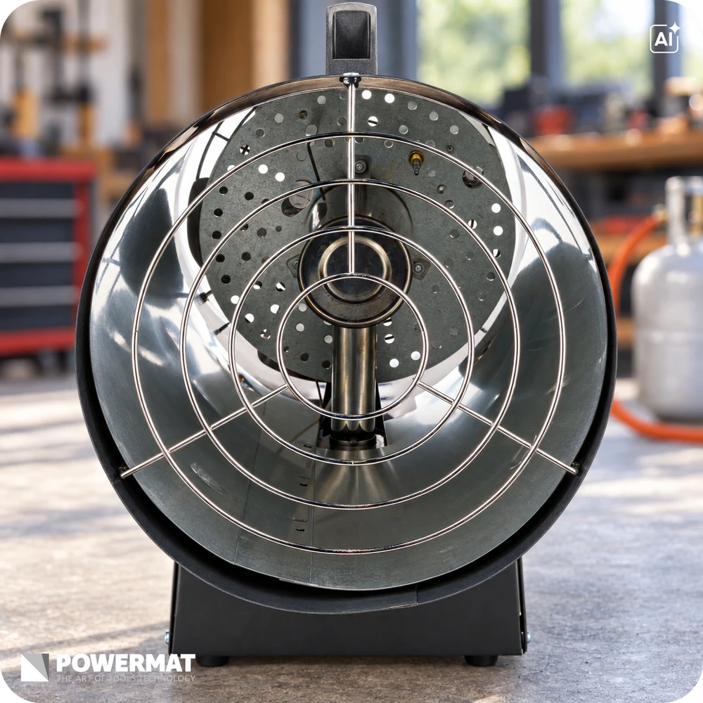 Powermat Šildytuvas Pūstuvas DUJINIS Reduktorius Rinkinys 65kW PM-NAG-65GN