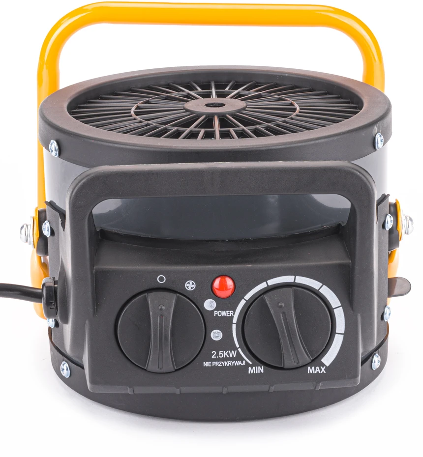 Powermat Elektrinis šildytuvas 2,5 kW Šildytuvas Krosnelė PM-NAG-2.5EN