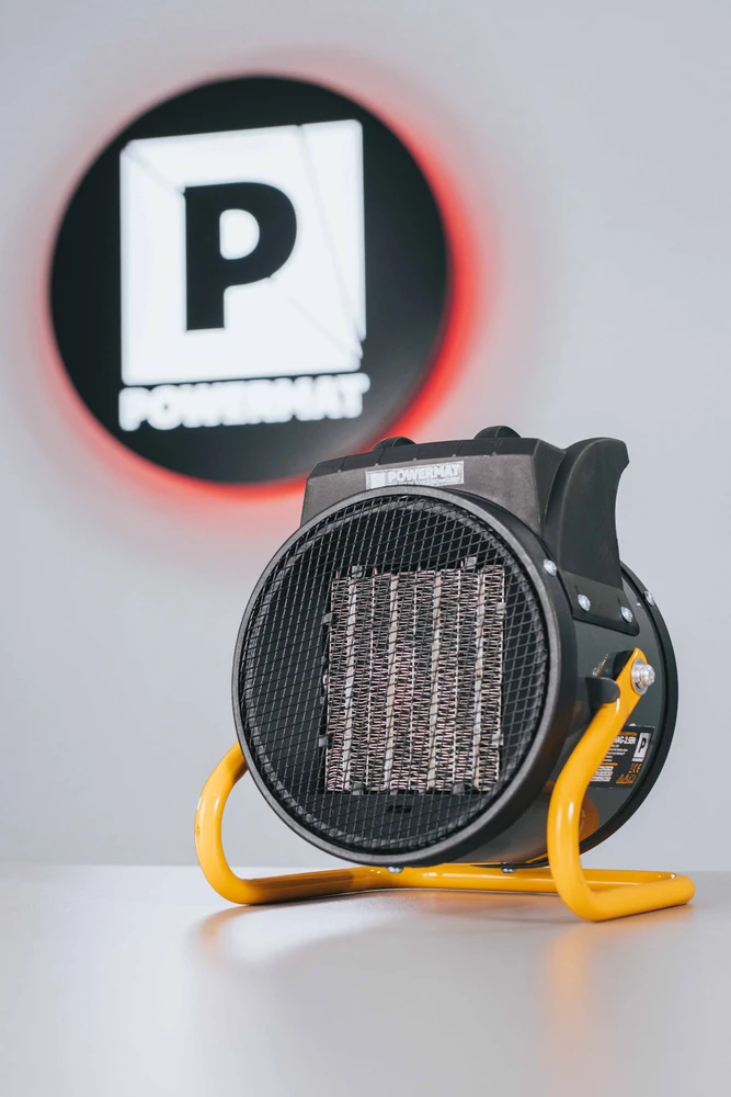 Powermat Elektrinis šildytuvas 2,5 kW Šildytuvas Krosnelė PM-NAG-2.5EN