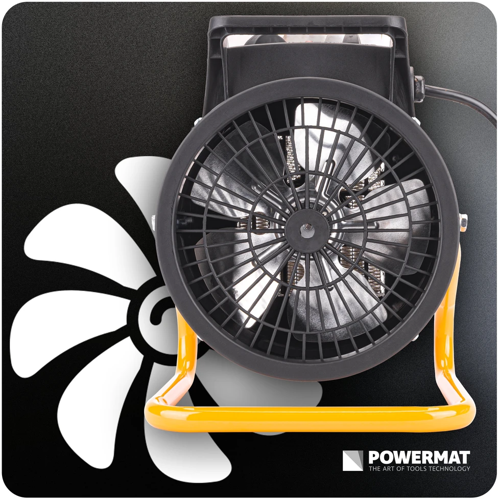 Powermat Nagrzewnica ELEKTRYCZNA 3500 W Šildytuvas Piecyk PM-NAG-3.5EN