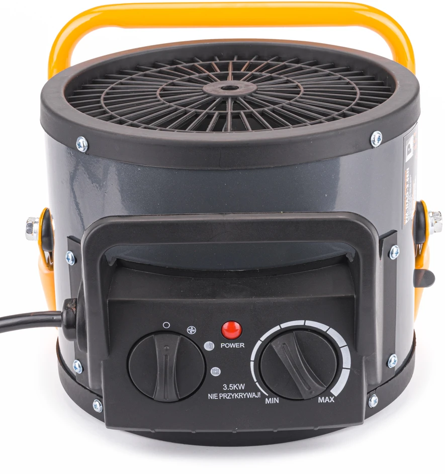 Powermat Nagrzewnica ELEKTRYCZNA 3500 W Šildytuvas Piecyk PM-NAG-3.5EN
