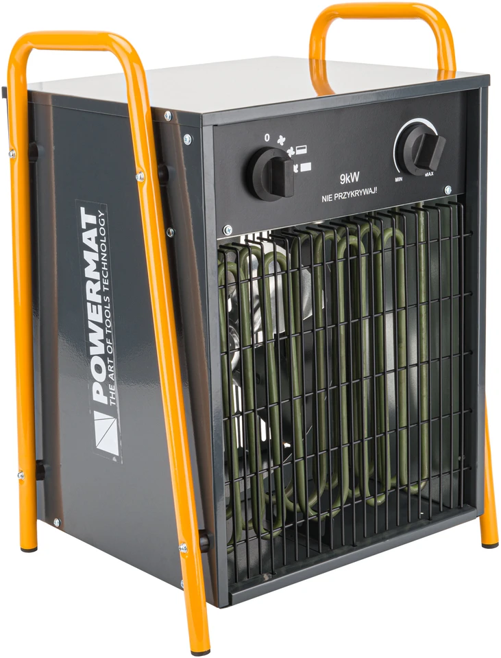 Powermat Elektrinis šildytuvas-pūstuvas Farelka 9kW 400V PM-NAG-9EDN