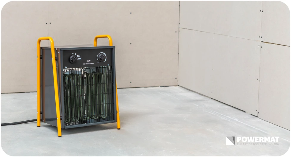 Powermat Elektrinis šildytuvas-pūstuvas Farelka 9kW 400V PM-NAG-9EDN