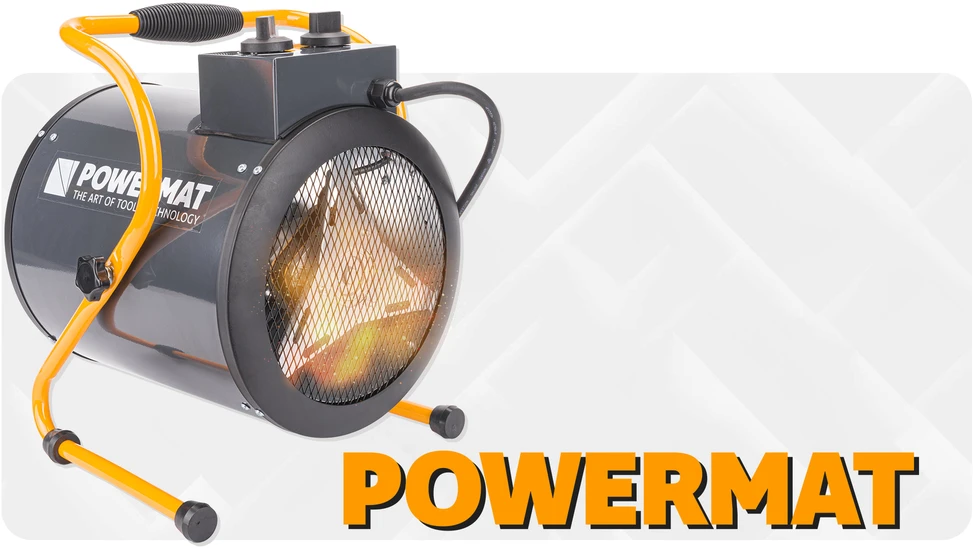 Powermat Elektrinis šildytuvas Pūstuvas Fenas 6kW 400V PM-NAG-6EN