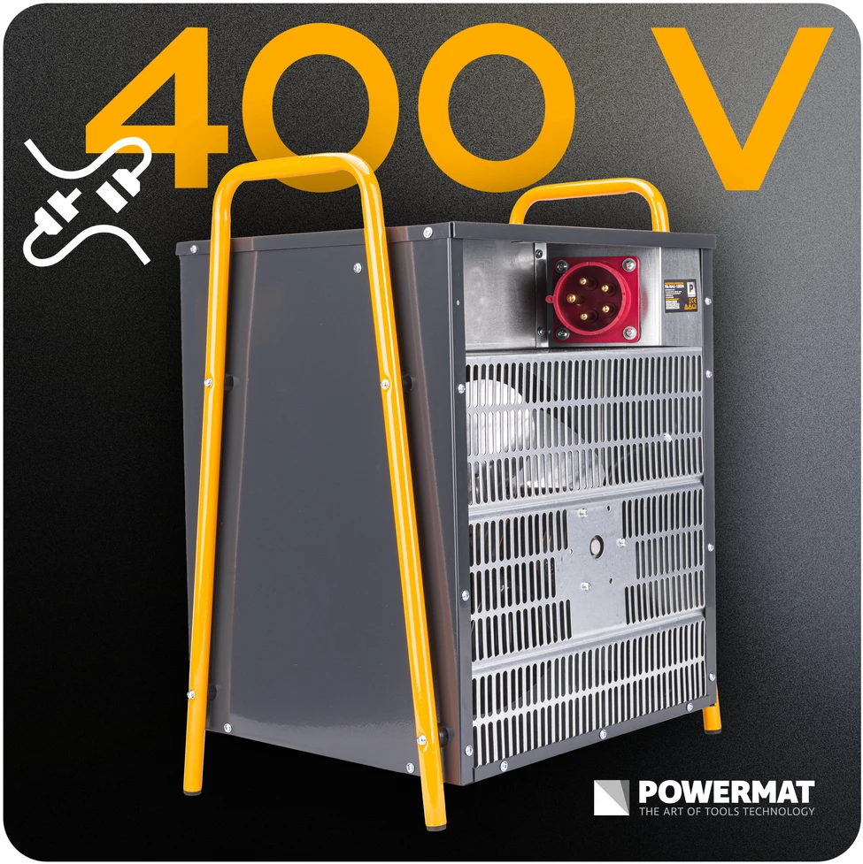 Powermat NAGRZEWNICA ELEKTRYCZNA pūtiklis FARELKA 15kW 400V PM-NAG-15EDN