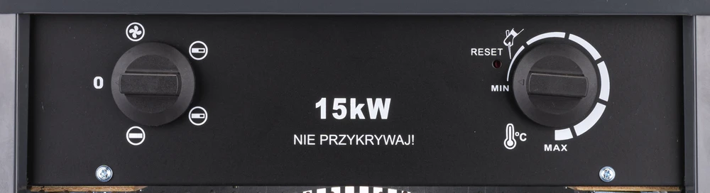 Powermat NAGRZEWNICA ELEKTRYCZNA pūtiklis FARELKA 15kW 400V PM-NAG-15EDN