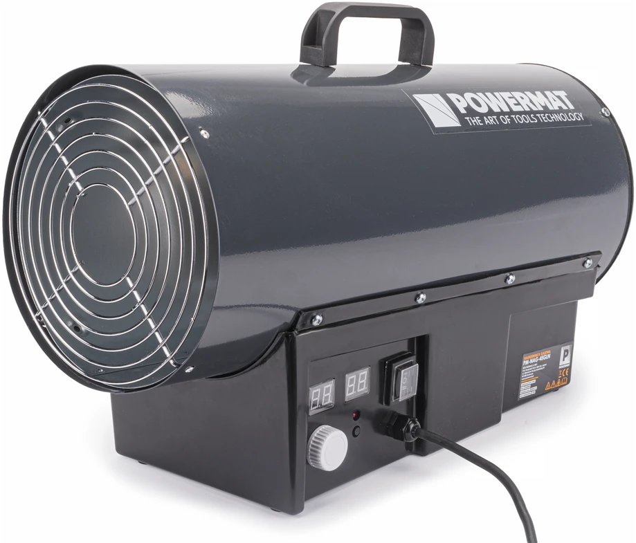Dujinis šildytuvas POWERMAT LCD PM-NAG-45GLN su termostatu 45kW