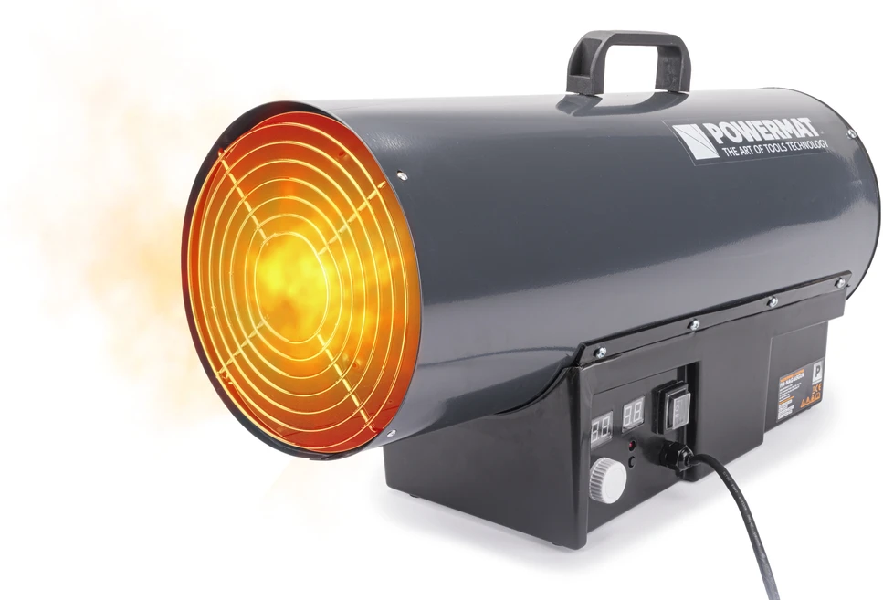 Powermat DUJINIS PUČIAMASIS ŠILDYTUVAS TERMOSTATAS 65KW LCD PM-NAG-65GLN