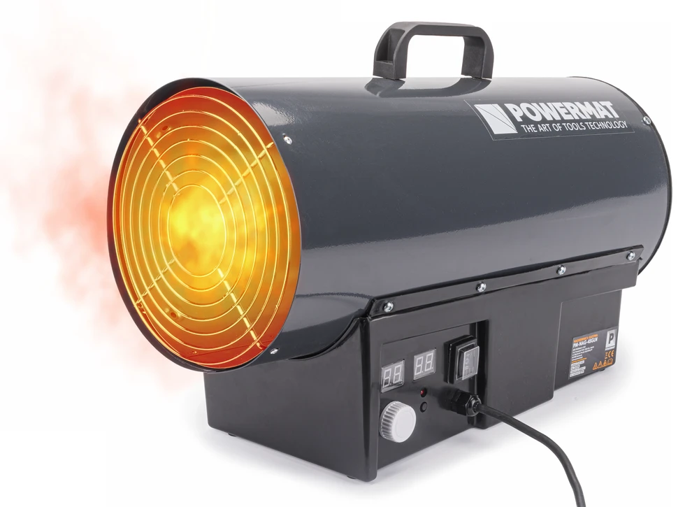 Dujinis šildytuvas POWERMAT LCD PM-NAG-45GLN su termostatu 45kW