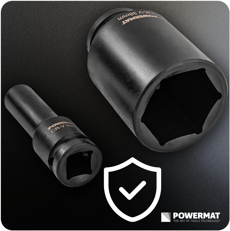 Powermat SMŪGINIAI PRIEDAI (RINKINYS 20 vnt.) 10-38 mm 1/2 PM-ZNU-1038T