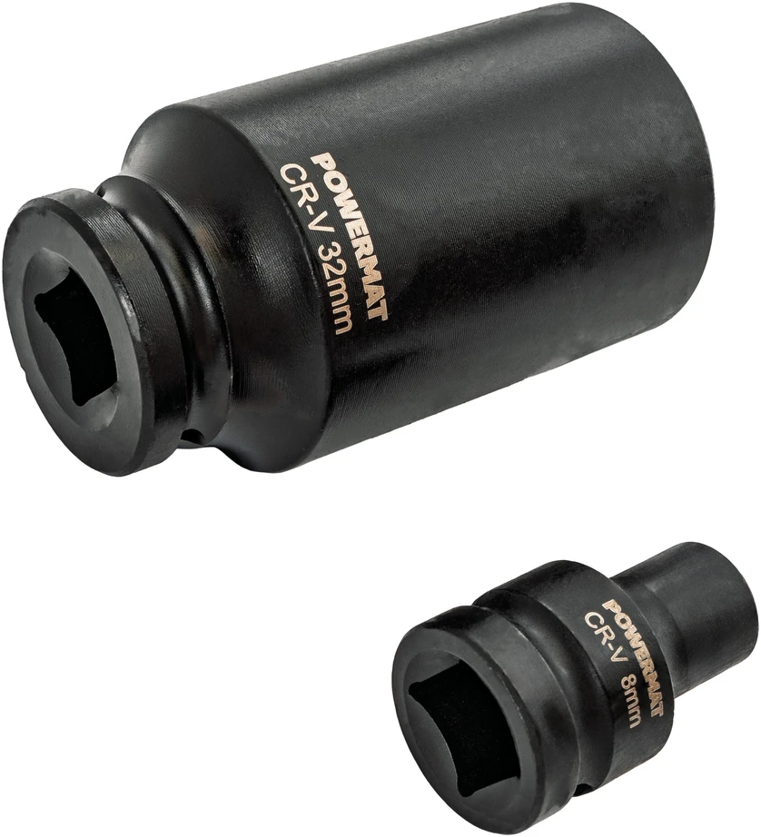Powermat SMŪGINIAI ANTGALIAI (RINKINYS 35 vnt.) 8-32mm 1/2 PM-ZNU-832T