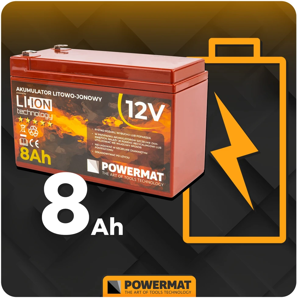 Akumuliatorinis purkštuvas su priedais 16L Powermat