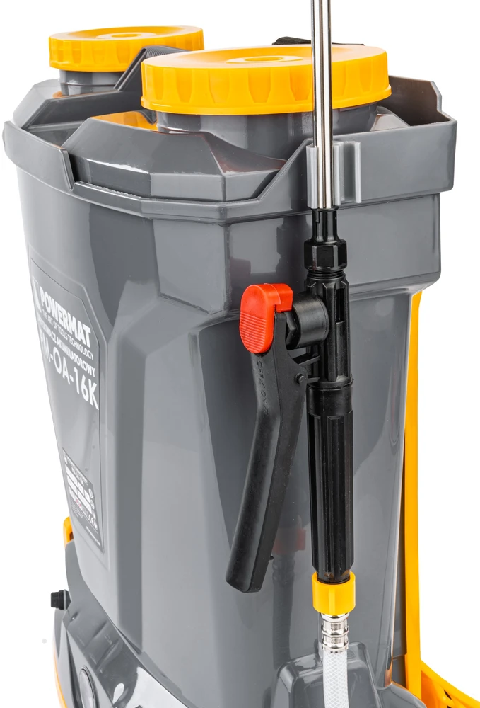 Akumuliatorinis purkštuvas su priedais 16L Powermat