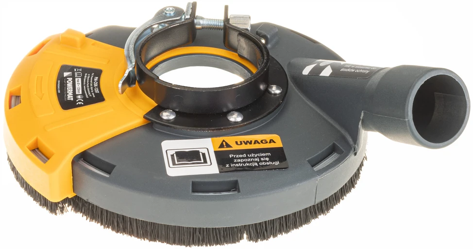 Powermat Priešdulkinė ištraukimo apsauga šlifuokliui 125 mm PM-OSK-125T