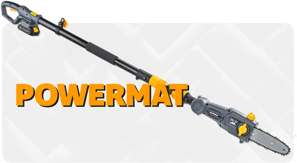 Akumuliatorinis šakų genėtuvas PowerMat PM-APW-20C 240cm