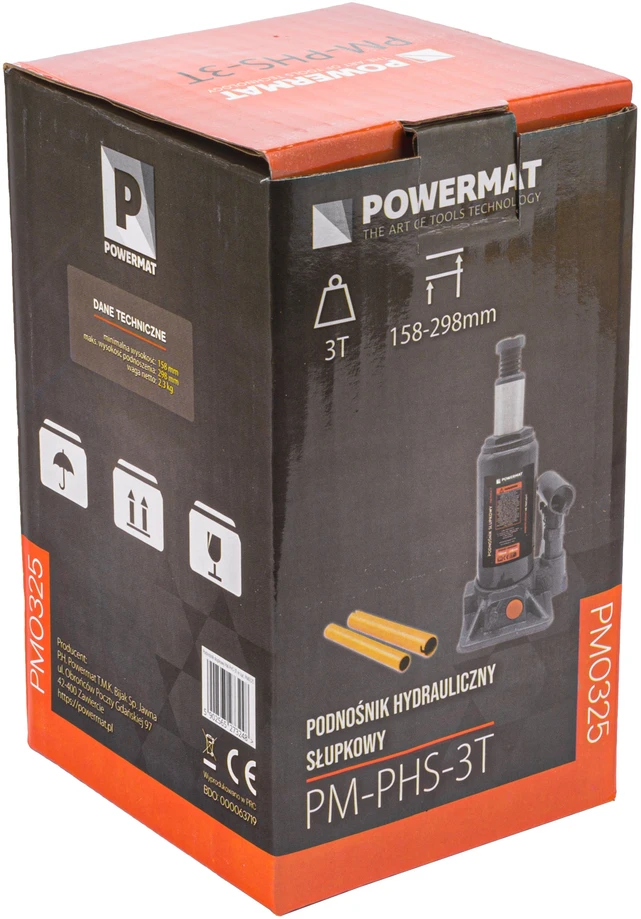 Powermat Hidraulinis keltuvas PM-PHS-3T