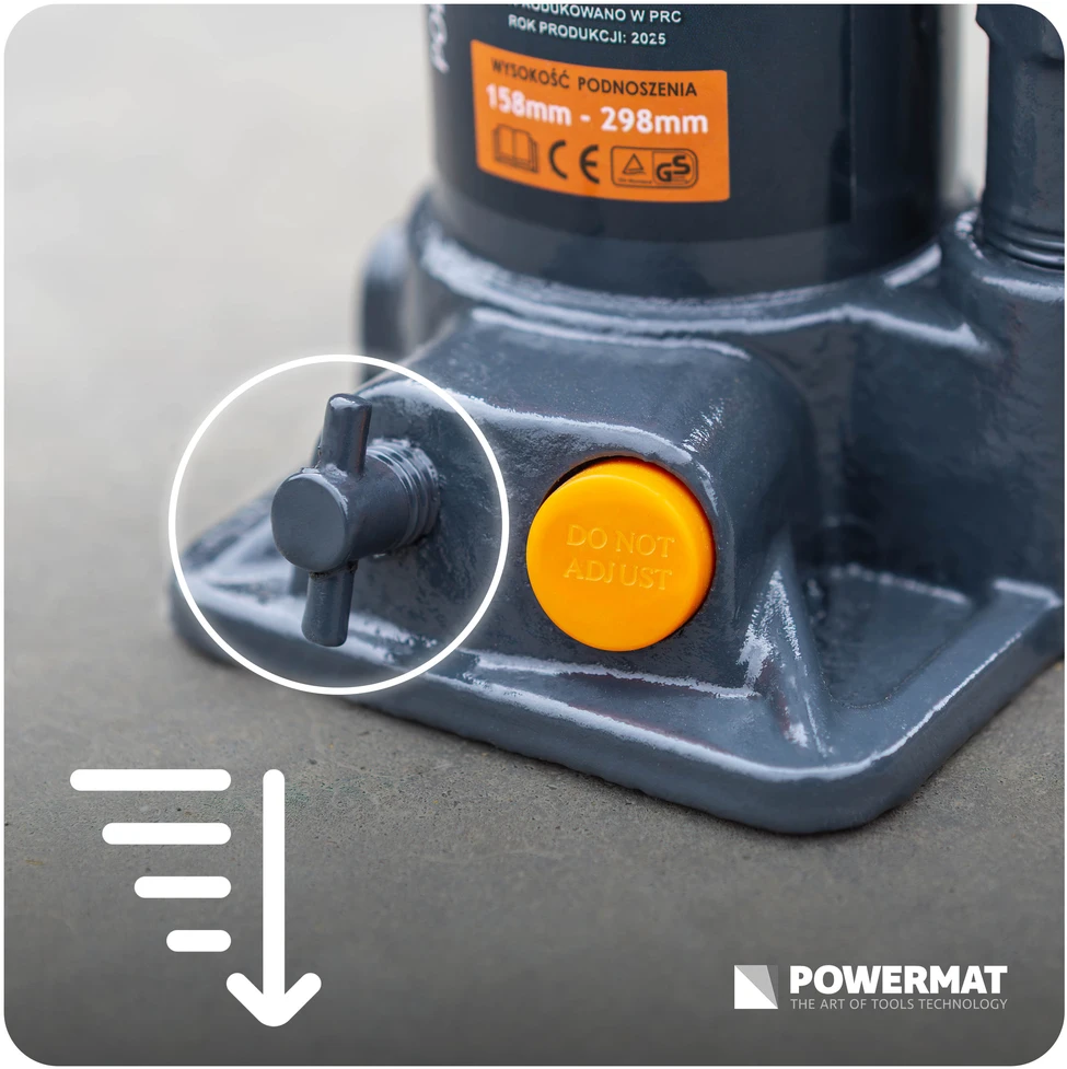 Powermat Hidraulinis keltuvas PM-PHS-3T