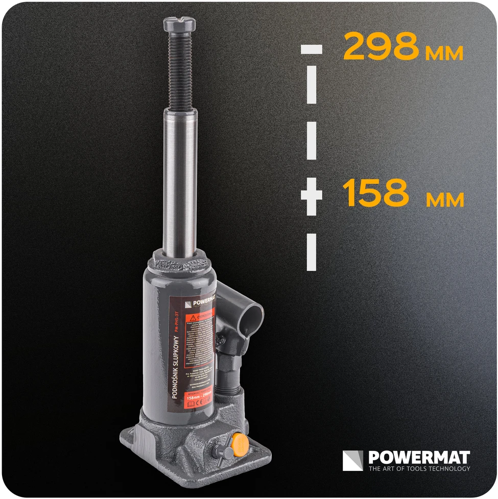 Powermat Hidraulinis keltuvas PM-PHS-3T