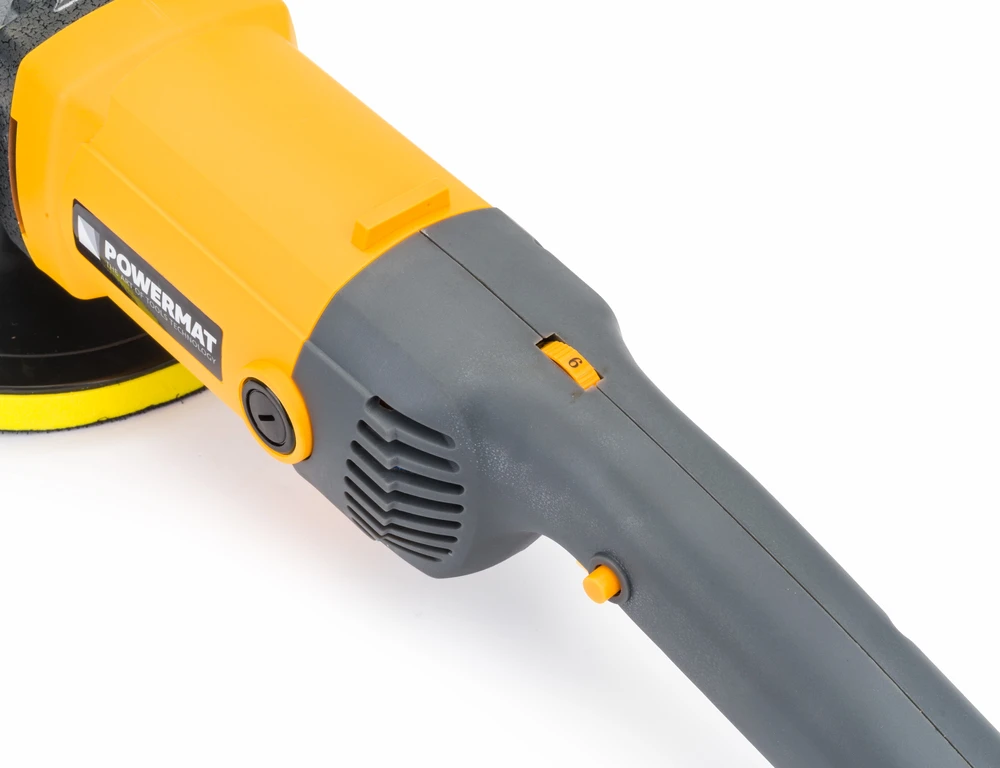 Powermat Automobilio poliruoklis 2600W, su padėklais ir priedais, galingas orbitinis poliruoklis, automobilių detalingui, dažų atnaujinimui