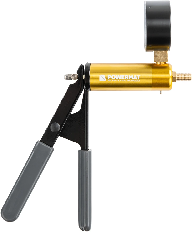 Powermat Vakuuminis siurblys su manometru dyzelinui / benzinui PM-PPC-120T