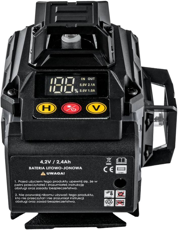 Powermat Lazerinis kryžminis nivelyras PM-PLK-4DM2